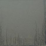 Sir Richard Julian Long, CBE, RA (British, b.1945), Untitled, River Avon mud on black paper, 20.3