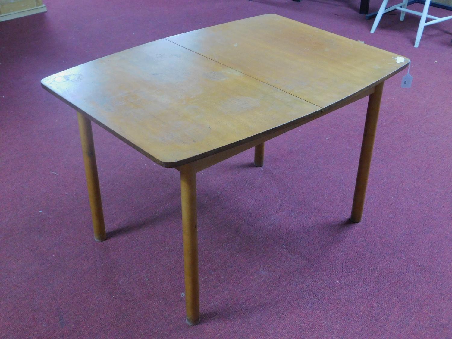 A 20th century Danish teak dining table, with butterfly leaf, H.73 W.160 D.84cm - Image 2 of 4