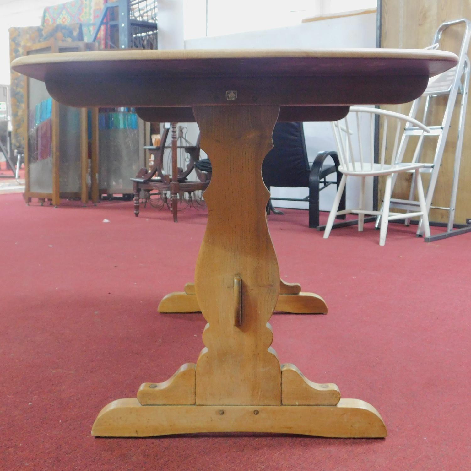A 20th century Ercol Windsor dining table, H.72 W.151 D.76cm - Image 3 of 4