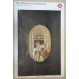 An Underground Poster for 'The Museum of Childhood' signed by artist Simon Gales, 51 x 34cm