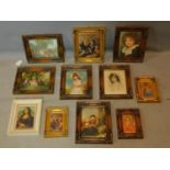 A collection of decorative frames 30 x 24cm (largest) (11)