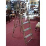 An Art Deco ladder