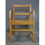 A 20th century school chair
