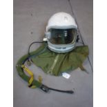 A Russian Soviet pilot flight stratospheric helmet GSH-6A USSR Air Force