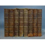 A set of 8 antique volumes of Cassell's illustrated history of England new and revised edition,