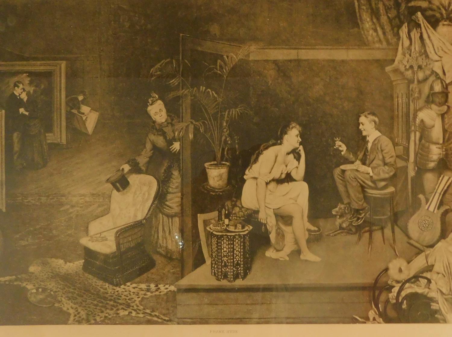 Four various framed and glazed prints of miscellaneous interest. H.68 W.53cm (largest) - Image 2 of 5