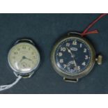 An Ingersoll Radiolite watch, together with an Ingersoll Bijou watch