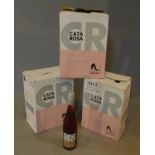 Three half case boxes of Cata Rosa Navarra 2012 wine. (18 bottles).