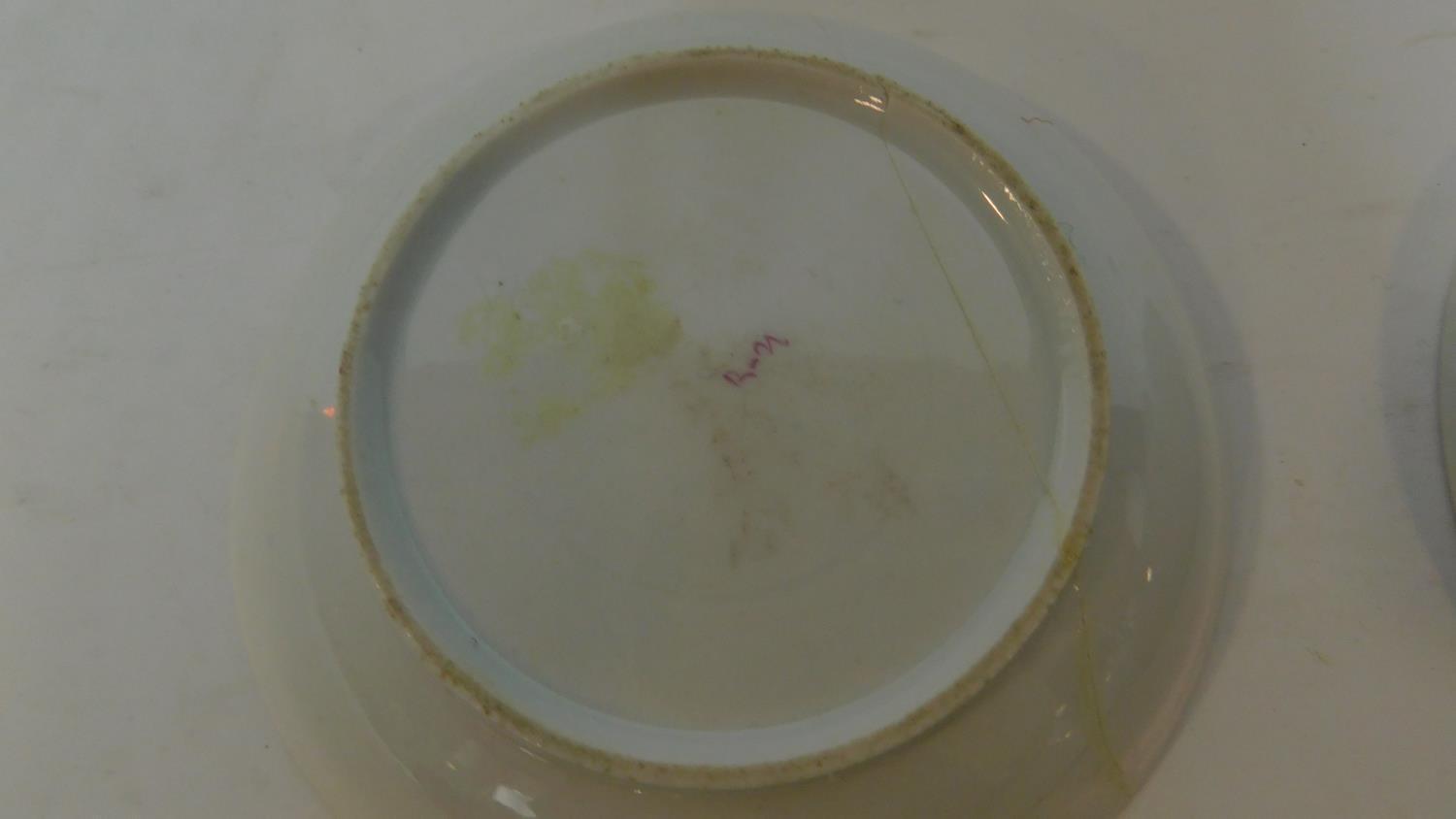 A collection of 6 various 19th century Chinese and other dishes (6) H.3 W.13 - Image 8 of 8