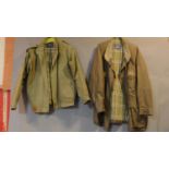 Two men's Burberrys jackets, size M.