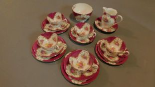 A Royal Grafton tea set for 5 placings.