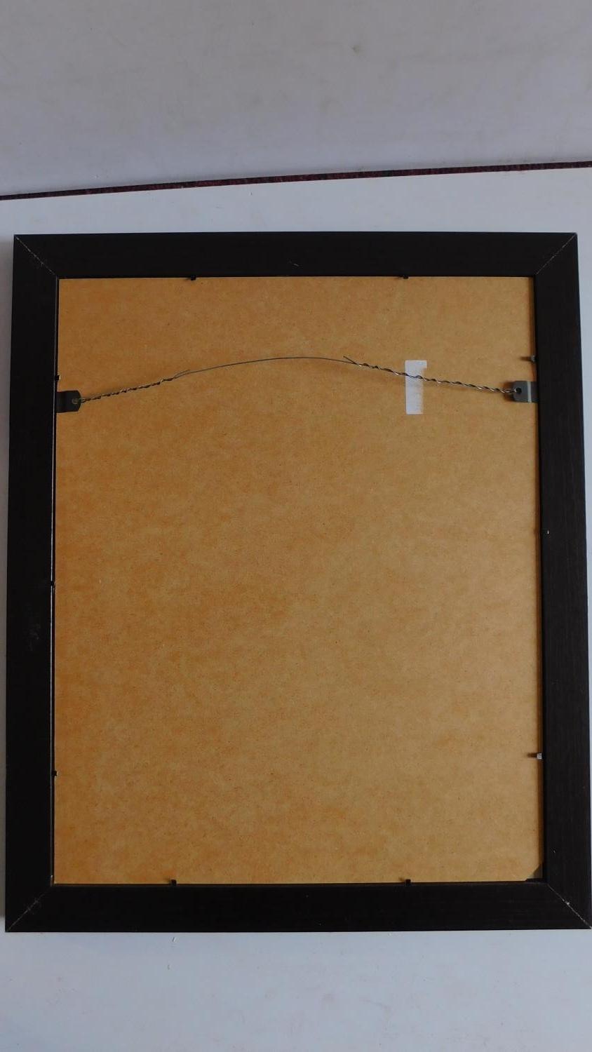 A pair of framed and glazed prints, la mode illustree framed pictures. 58x48cm. - Image 5 of 5