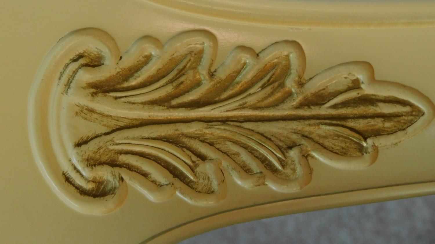 A white painted French style centre table. H.60 W.70cm - Image 4 of 4