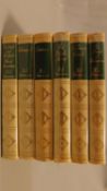 Various works of R. L. Stevenson in 6 volumes. 16x11cm