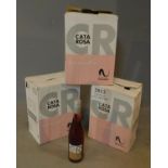 Three half case boxes of Cata Rosa Navarra 2012 wine. Fuller body strength and taste. (18 bottles).