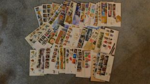 A large and miscellaneous collection of 47 Royal Mail first day covers.