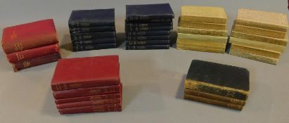 A collection of books to include the poems of Scott, Wordsworth, Moore and Southey. 19x15cm (