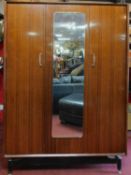 A vintage teak E. Gomme G-Plan hanging cupboard. 170x122x57cm