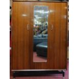 A vintage teak E. Gomme G-Plan hanging cupboard. 170x122x57cm