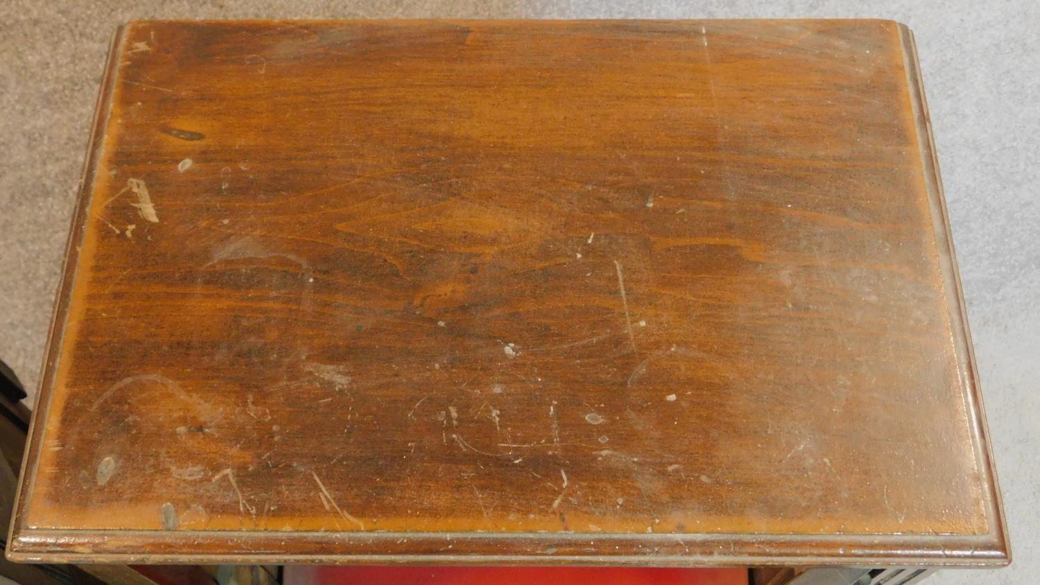 A pair of 19th century glazed bookcases. 110x51x34cm - Image 5 of 6