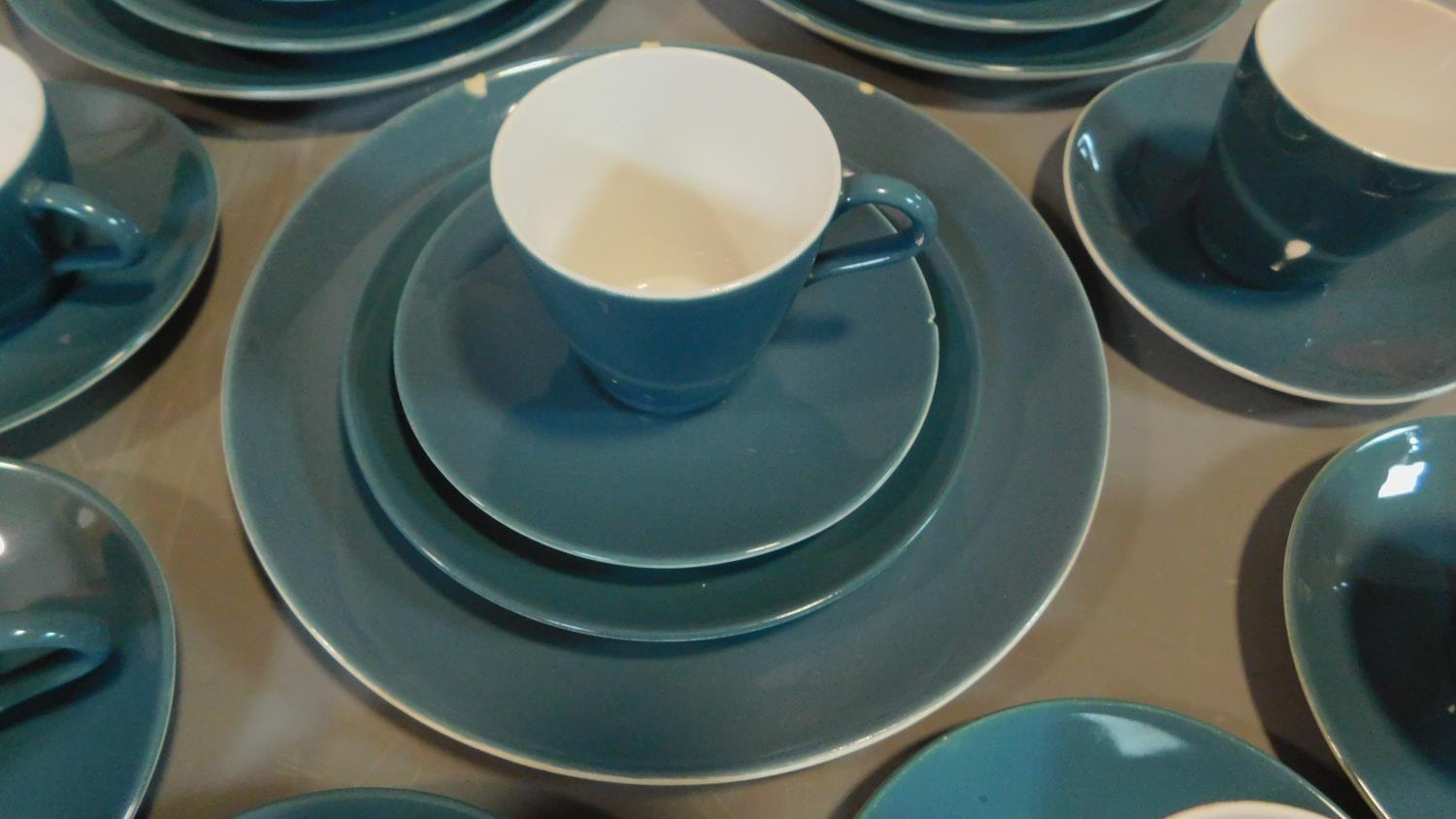 An extensive Poole pottery dinner and tea service. (some chips) - Image 3 of 11