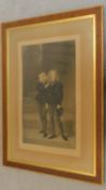 A large 19th century framed and glazed print of the young princes. 104x77cm