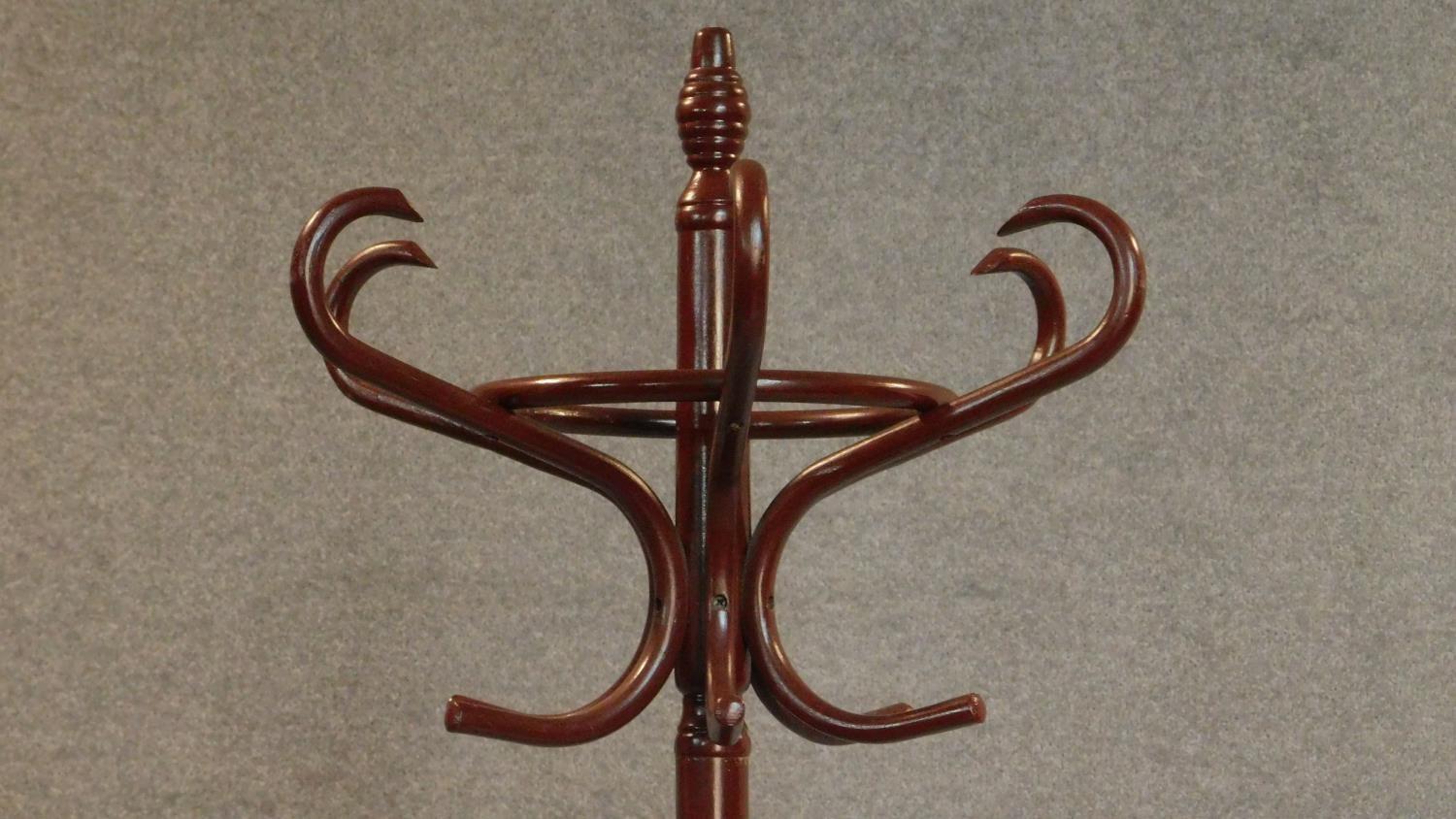 A bentwood style hatstand. H.186cm - Image 3 of 3