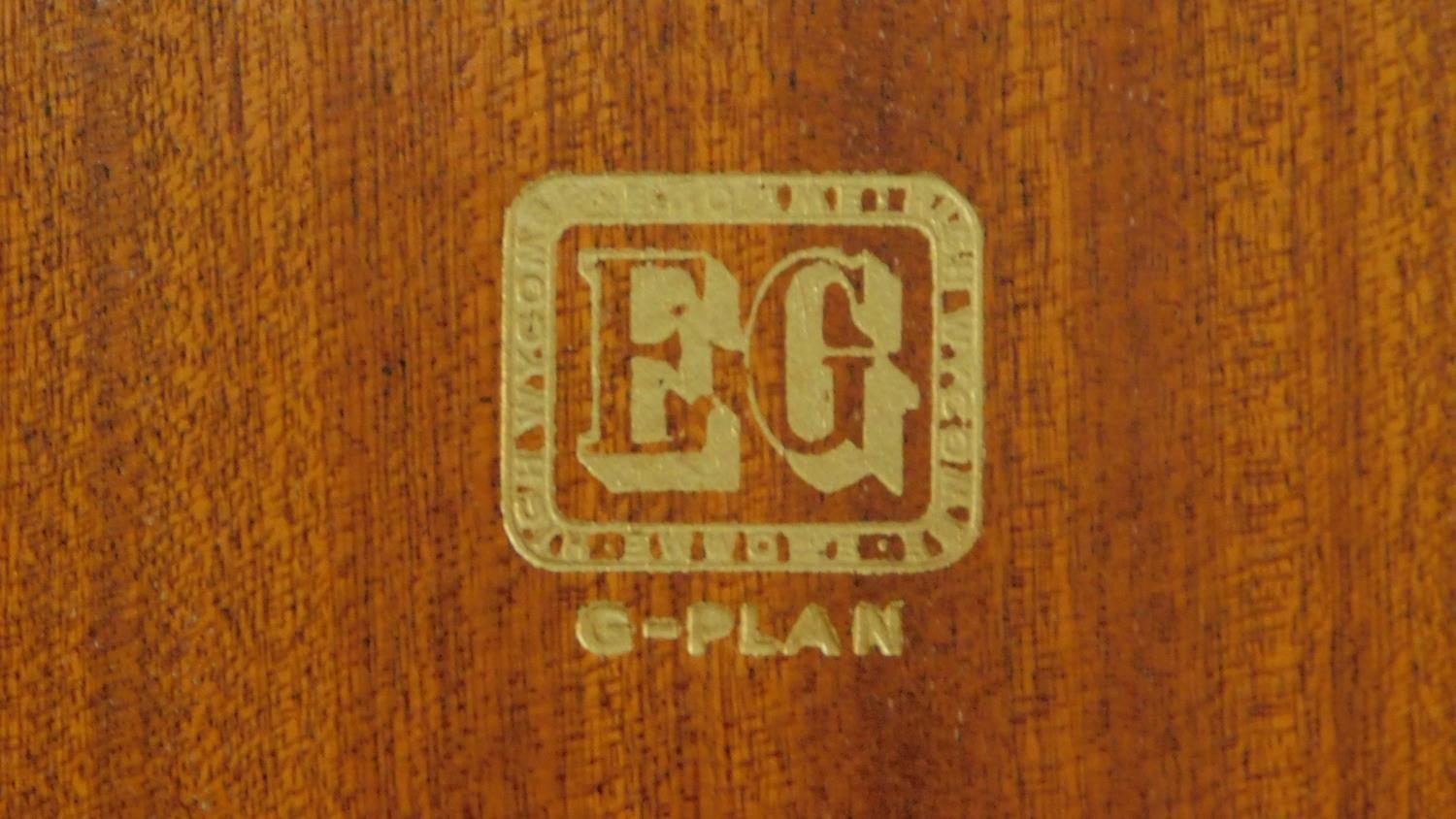 A fitted oak wardrobe by E. Gomme G-Plan, label to door. H.174 W.92 D.57cm - Image 4 of 7