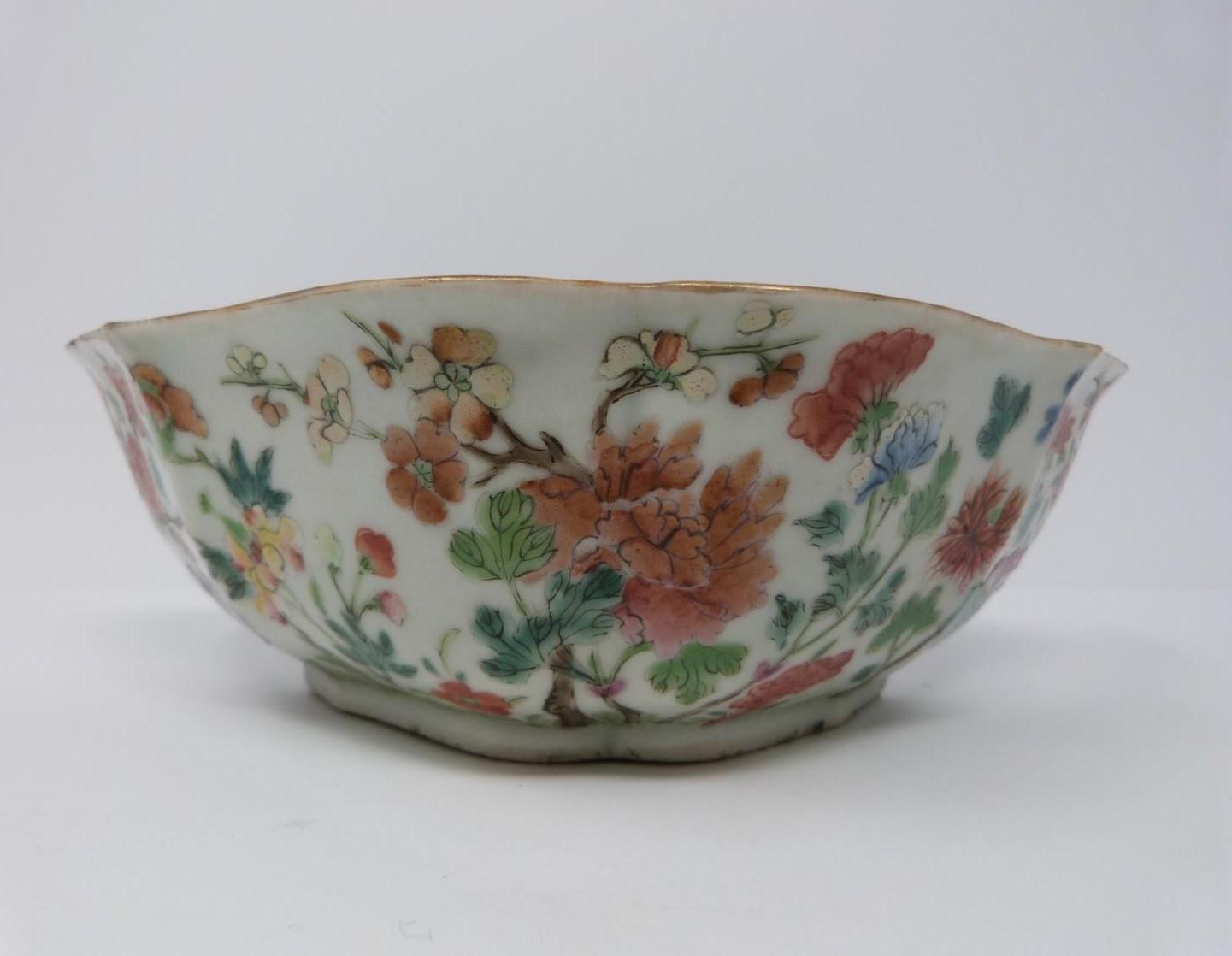 A trio of rice bowls, Qing dynasty, late 19th century, Kangxi style, Two late 19th century chinese - Image 4 of 18