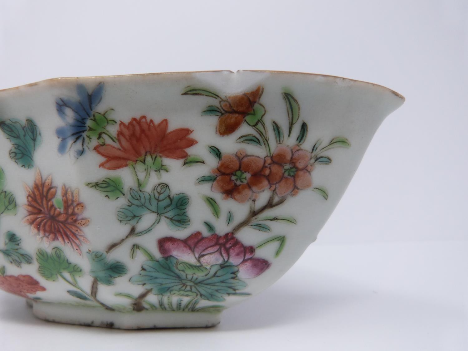 A trio of rice bowls, Qing dynasty, late 19th century, Kangxi style, Two late 19th century chinese - Image 18 of 18