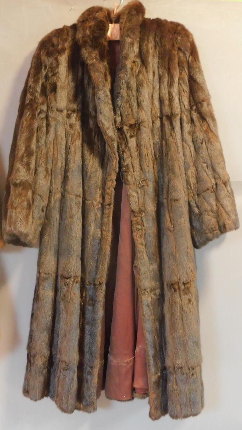 Two medium sized mink fur coats. (in good original condition) - Image 6 of 11