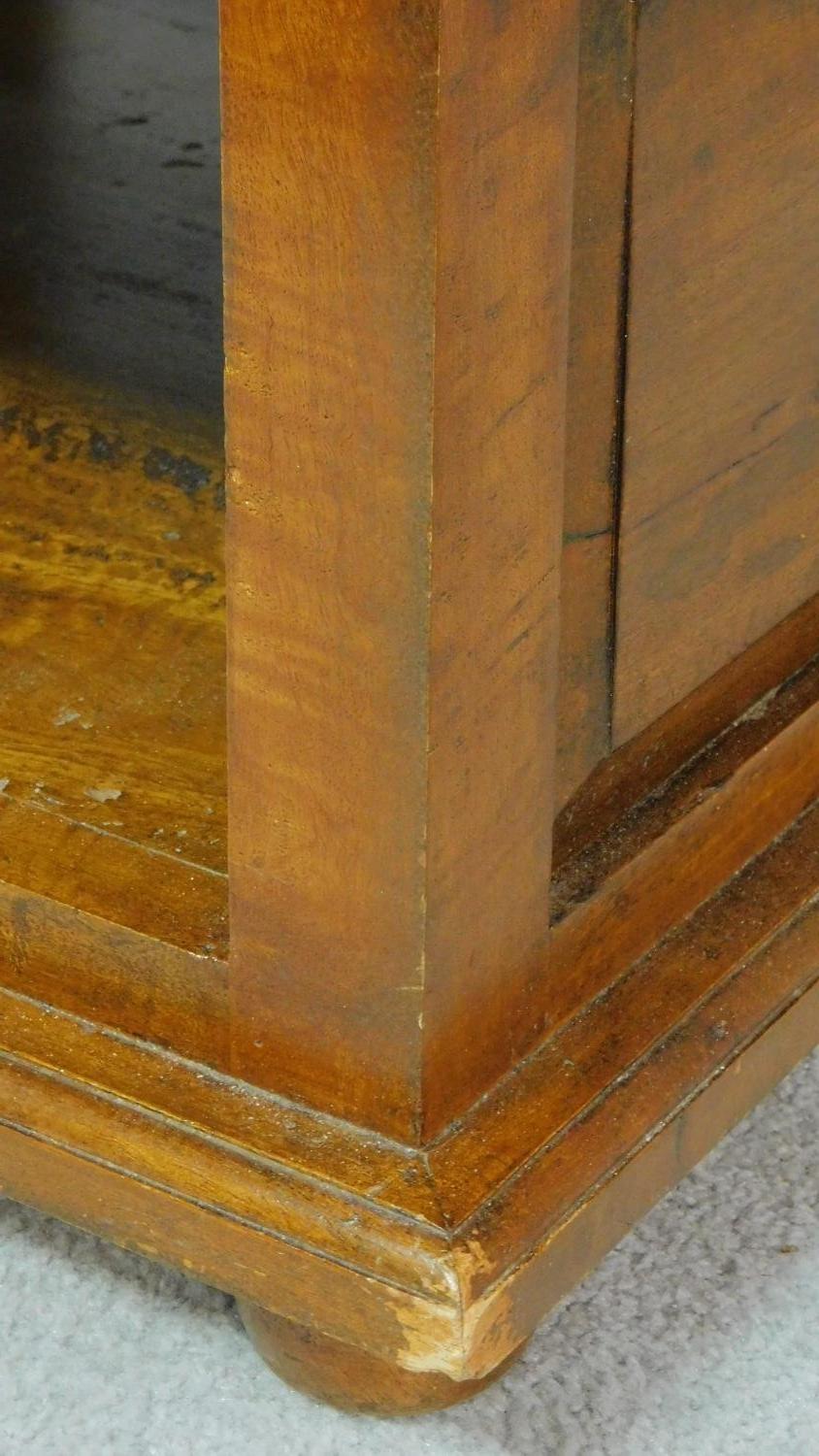 A teak low table with undertier. H.41 W.70 D.69cm - Image 5 of 6