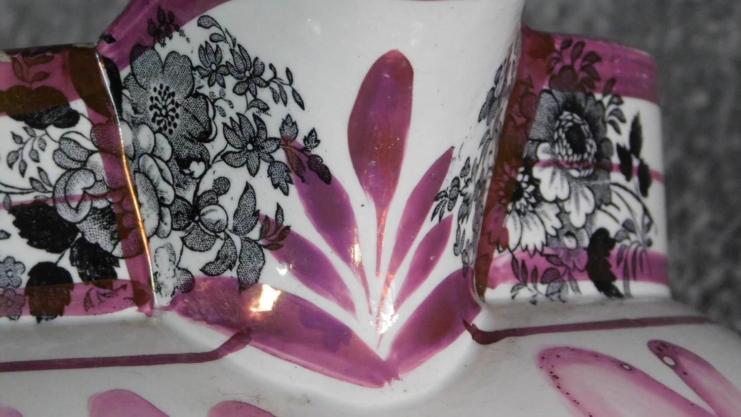 A Sunderland lustre ware jug. "A West View of the cast iron bridge over the River Wear built by R. - Image 7 of 7