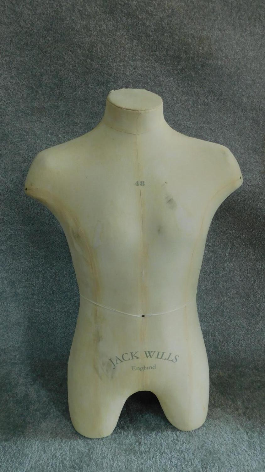 A pair of Jack Wills male mannequins. H.81cm - Image 2 of 3