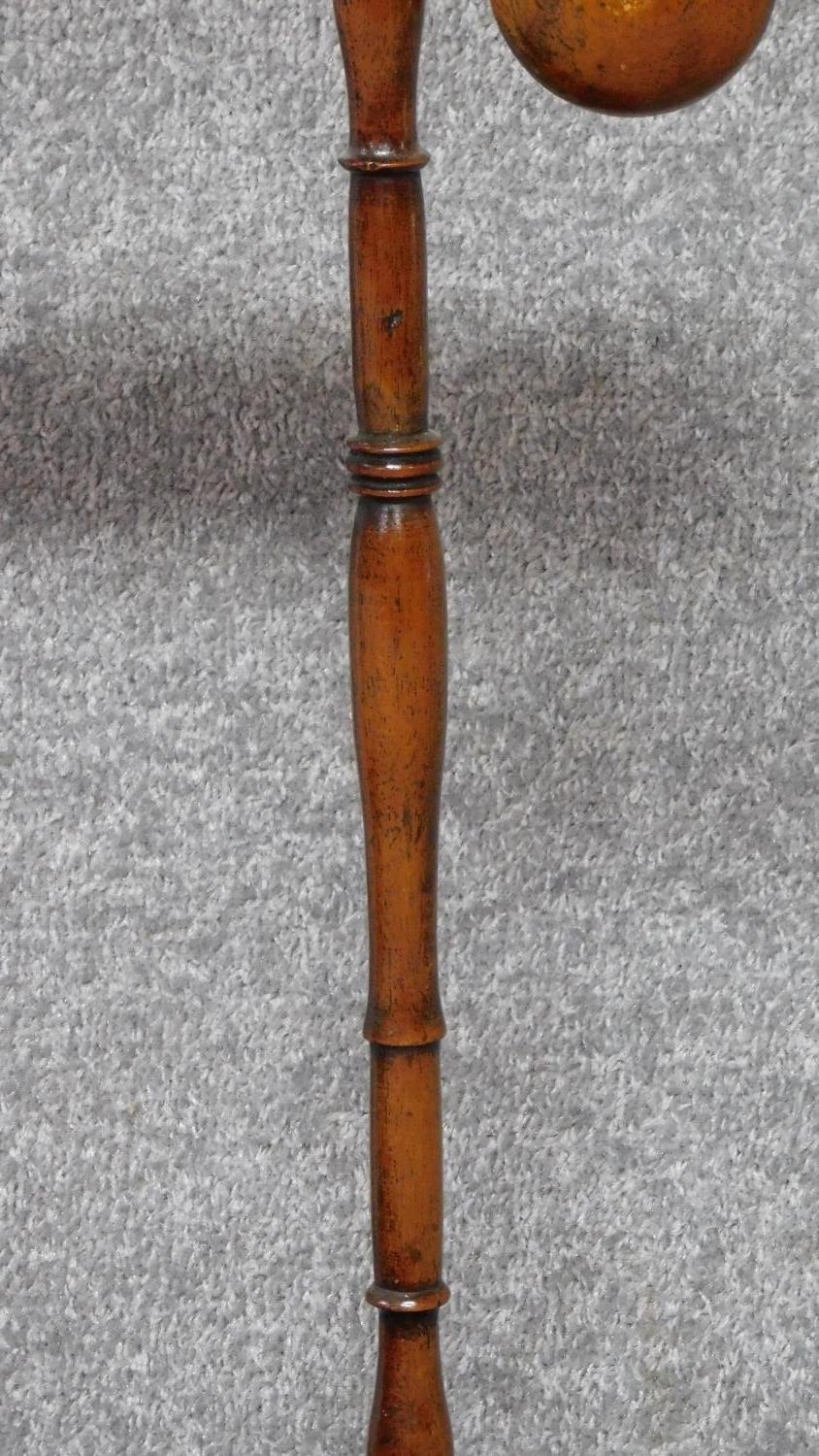 A Victorian mahogany coat and umbrella hallstand fitted with lift out drip tray. H.189 W.80cm - Image 7 of 7