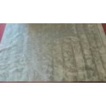 A large custom made 'Brute street' carpet in sage 470x295cm