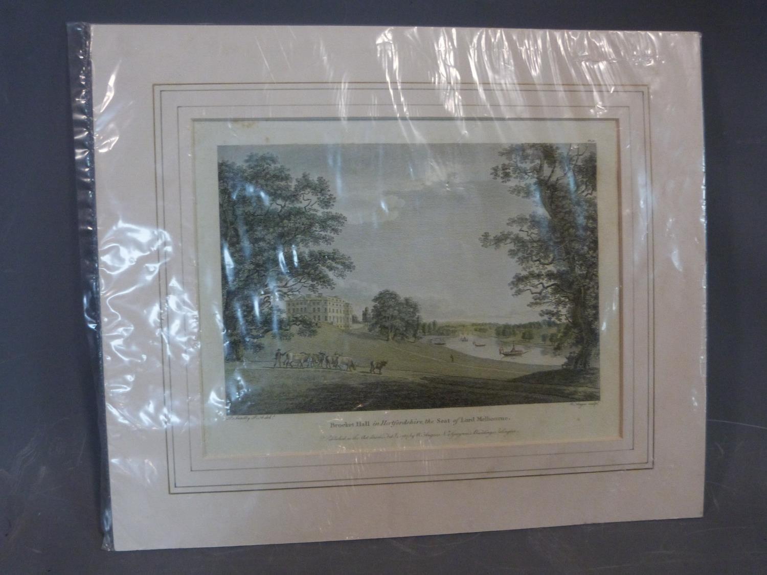 A collection of four coloured antique lithographs. Three framed and one mounted. Balmoral Castle, - Image 13 of 14