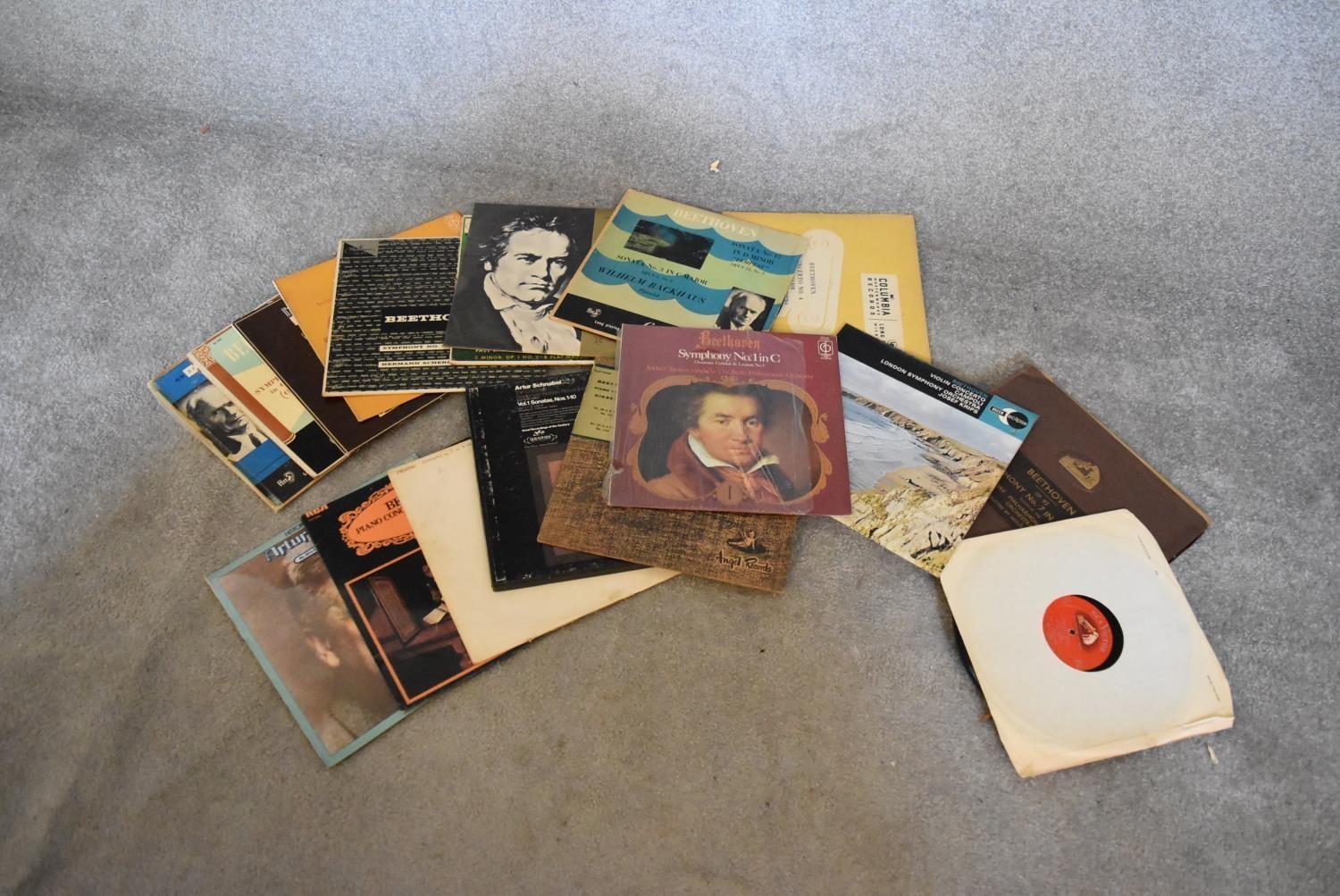 A collection of LP's by Beethoven, Bach, Mozart, various other artists and a Shakespeare Macbeth - Image 2 of 16