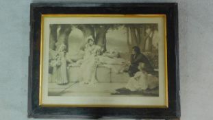 A framed and glazed print by Maude Goodman, titled 'And they lived happily ever after', first