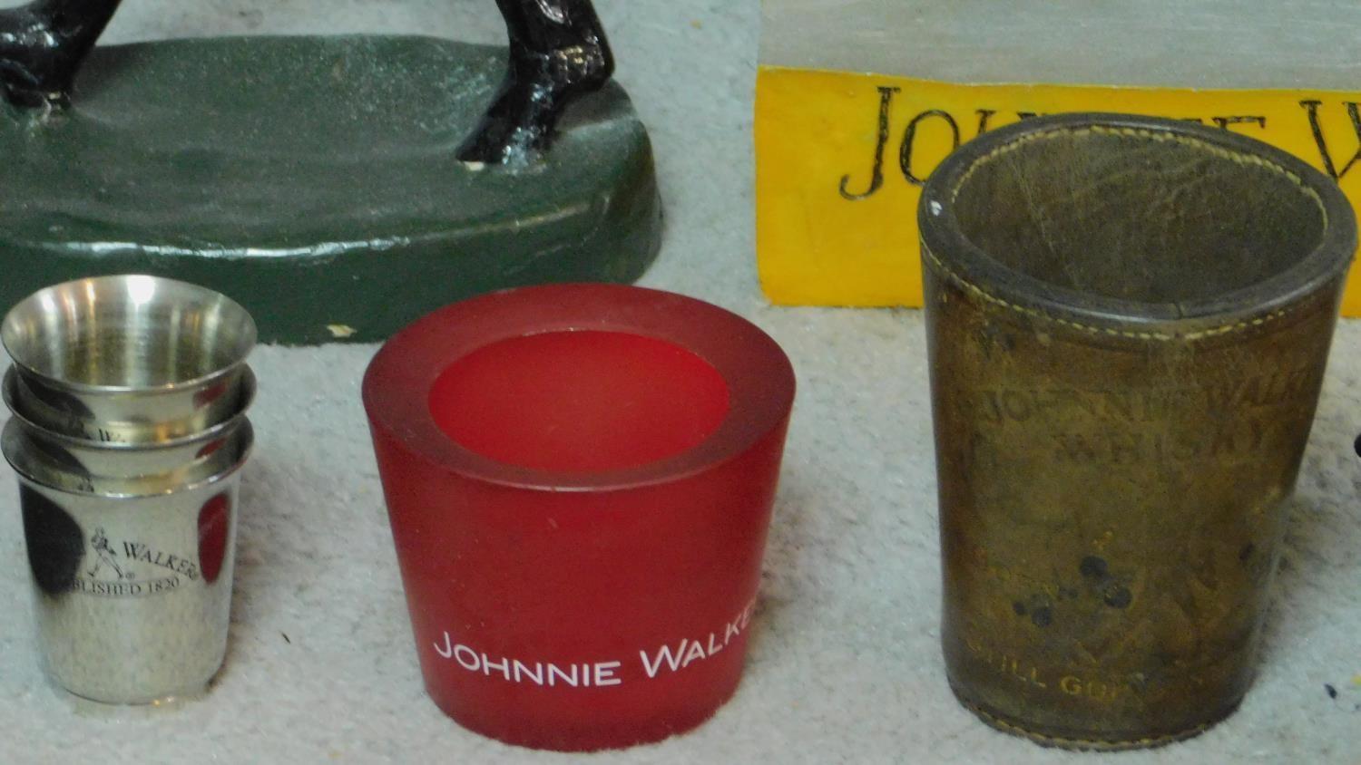 An extensive collection of Johnny Walker memorabilia and advertising items including vintage - Image 4 of 8