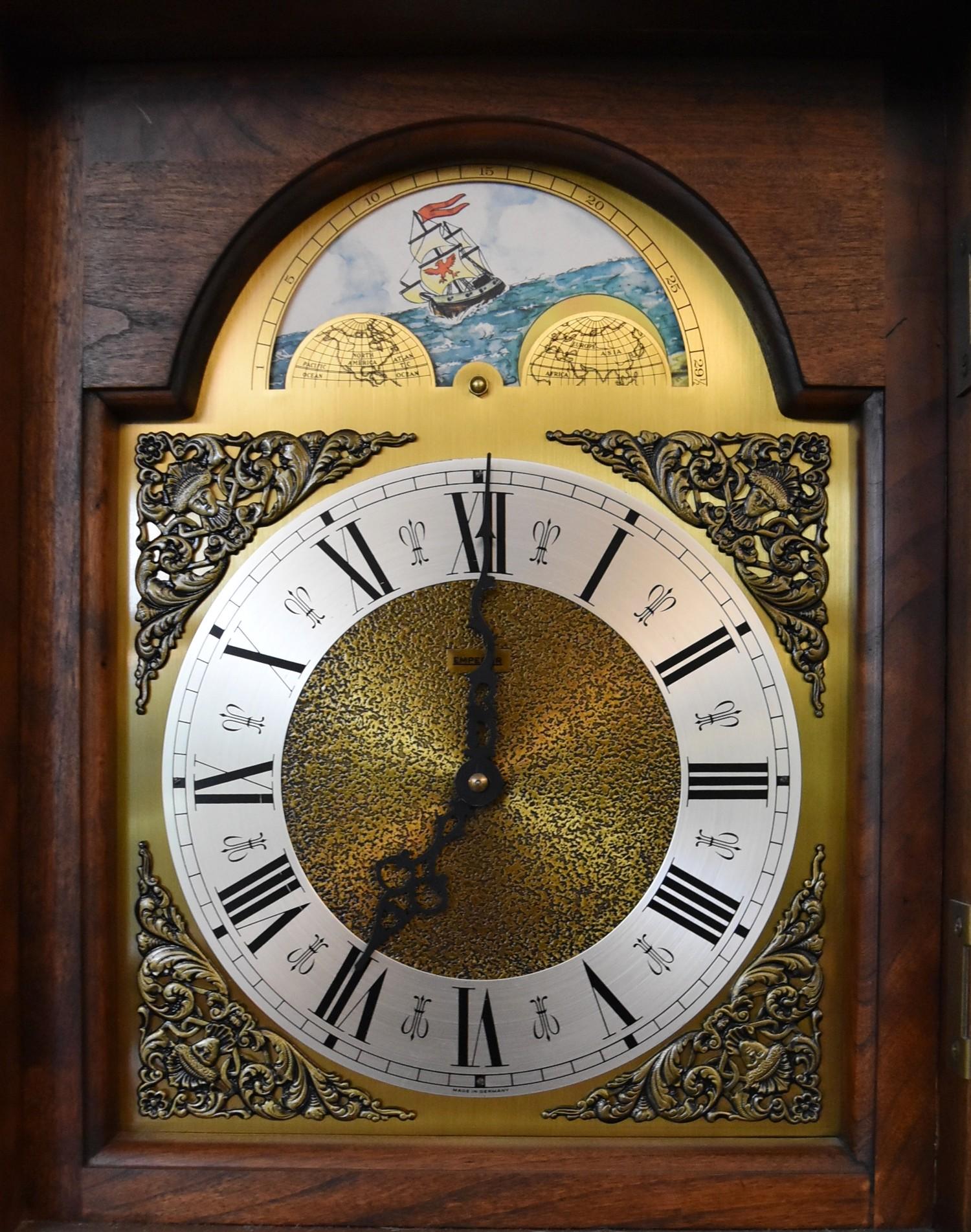 A Georgian style mahogany eight day longcase clock. H.180 x 41 x 25cm - Image 3 of 7