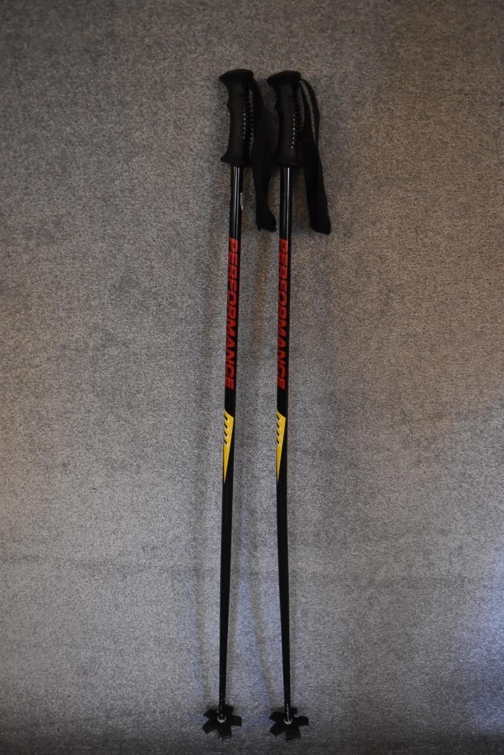 A pair of Tecno Pro lightweight skis, ski sticks and carrying holdall. L.167cm - Image 6 of 7