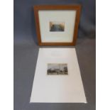Two artist proof signed lithograph prints by British artist Lesley Duxbury (1921-2001). One framed