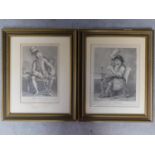 Two framed and glazed lithographs, one of John Wilkes Esq. and the other titled 'The Politician'.