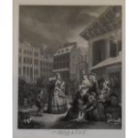 Original etchings from The Works of William Hogarth (1697 - 1764) from the original plates