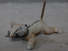 Ross Bonfanti Cat sculpture, 2007 Concrete, metal and toy parts. H.30cm.