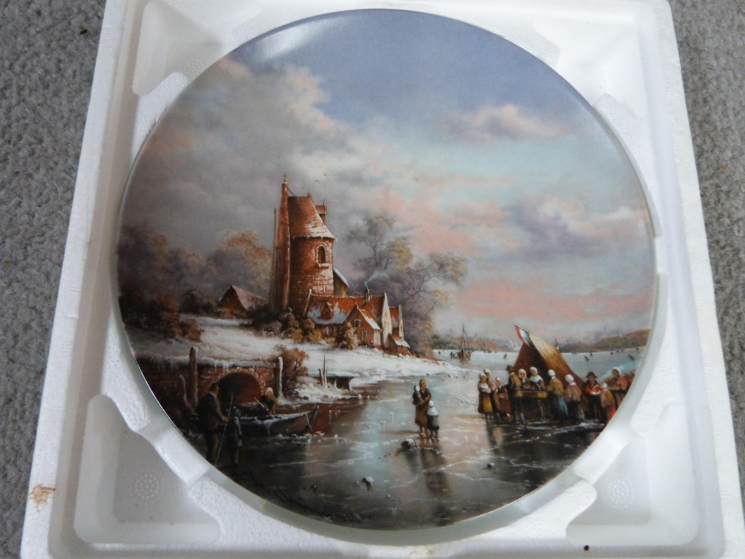 Four limited edition German porcelain plates with original boxes and certificates of authenticity. - Image 6 of 11