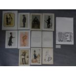 A collection of Vanity Fair prints together with a print of Count Von Bismarck Shoenausen and Prince