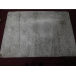 A 'super shaggy' French Conforama Villeneuve Rug, grey, high pile 205x290cm