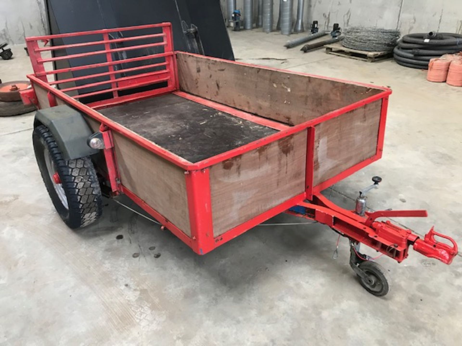 Small Car Trailer 8' x 4' approx.